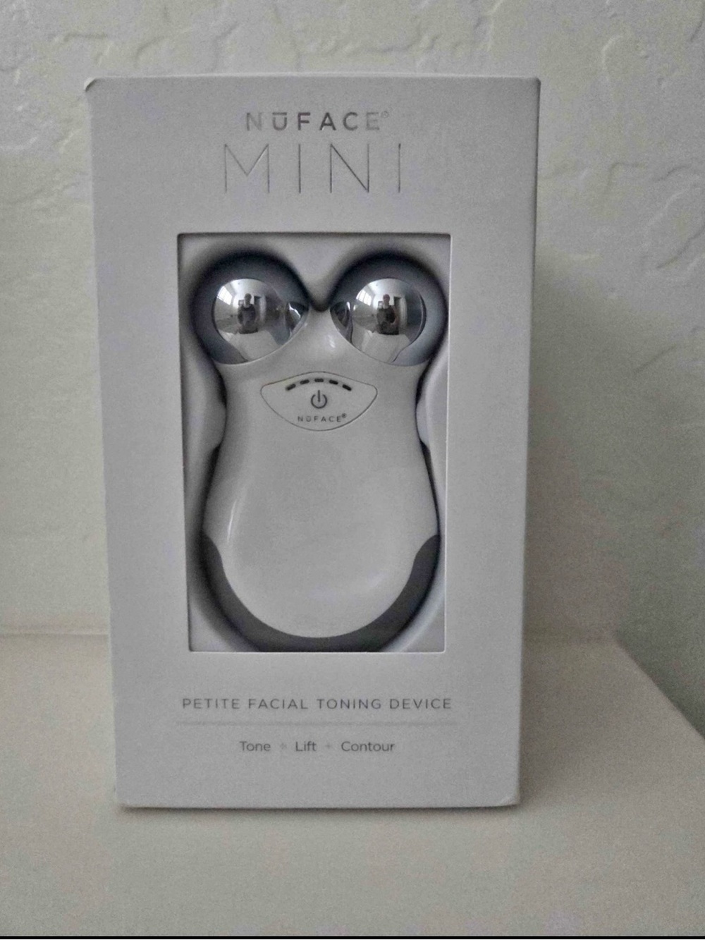 NuFACE Mini White and Silver Petite Facial Toning Device